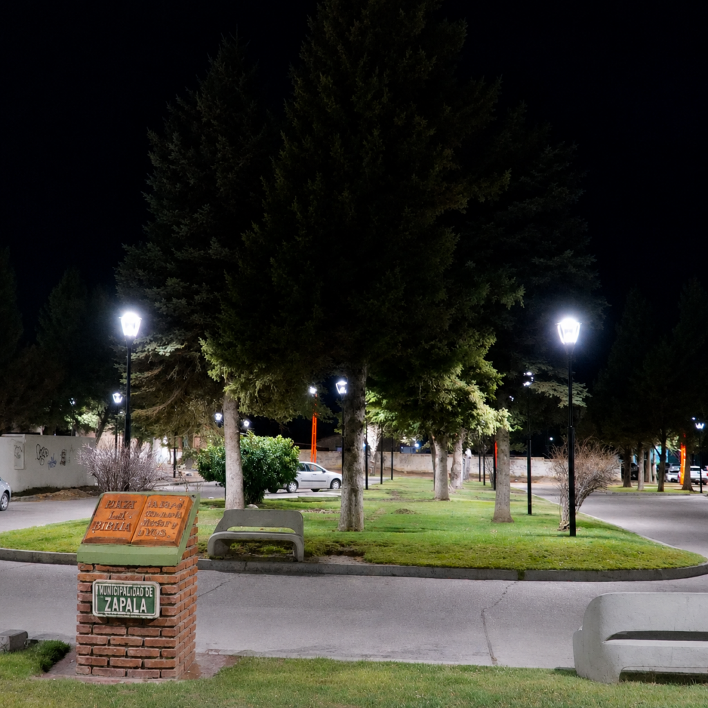 La CEEZ sumó nuevas luminarias en el predio del Ferrocarril